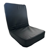 مقعد أرضي قابل للطي لون أسود  قابلة للتعديل.